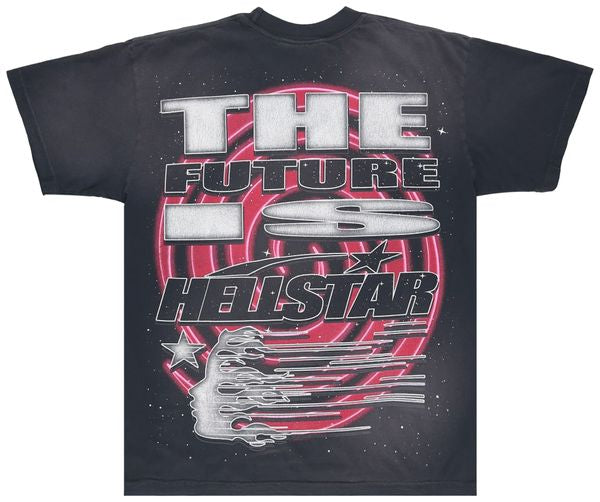 Hellstar Goggle T-Shirt 'Black/Blue'