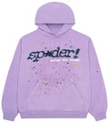 Sp5der Açaí Hoodie 'Purple'