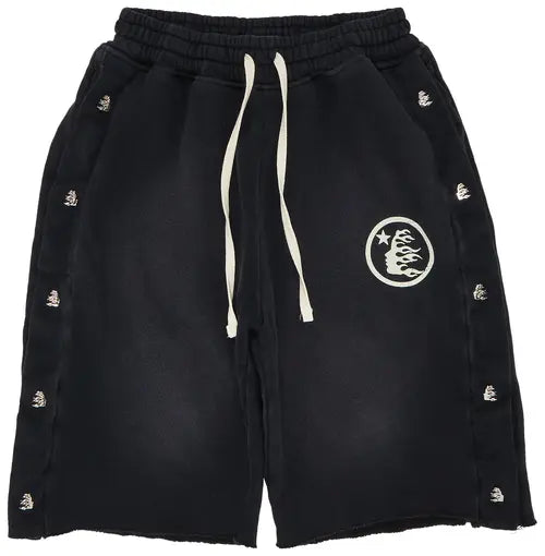 Hellstar Snap Shorts 'Black'