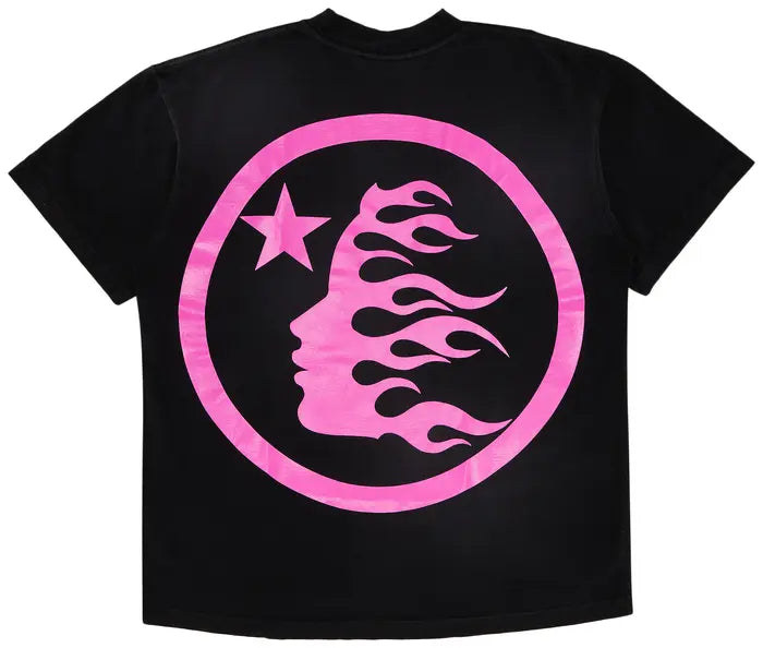 Hellstar Classic T-Shirt (Regular Print) 'Black/Pink'