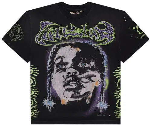 Hellstar Amen T-Shirt 'Black'