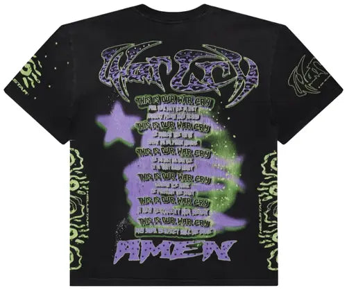 Hellstar Amen T-Shirt 'Black'