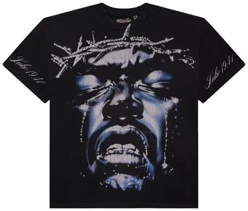 Hellstar Jesus Wept T-Shirt 'Black'
