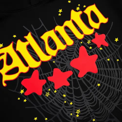 Sp5der Atlanta Hoodie 'Black'