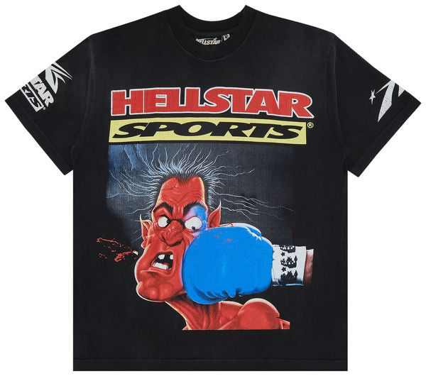 Hellstar Knock-Out T-Shirt 'Black'