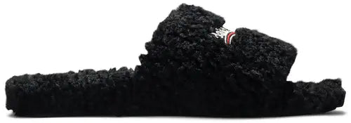Balenciaga Furry Slides 'Black'