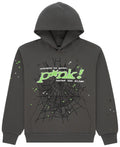 Sp5der Punk Pullover Hoodie 'Slate'