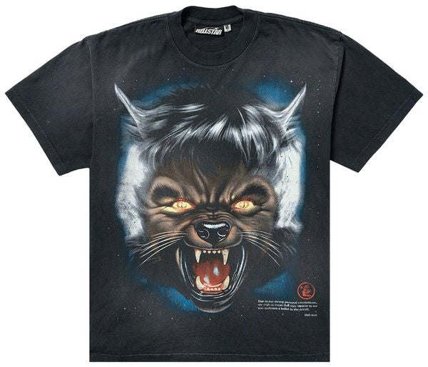 Hellstar Full Moon T-Shirt 'Black'